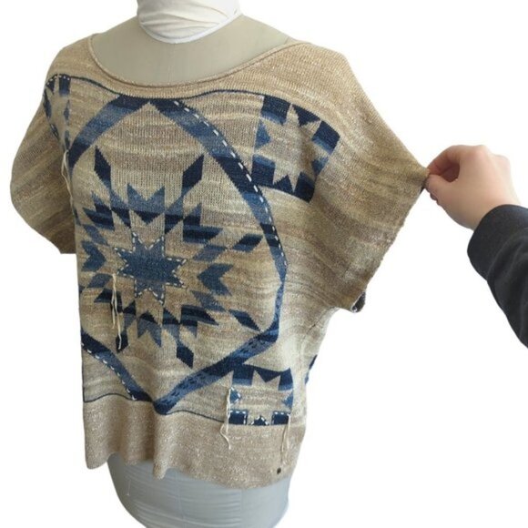 Ralph Lauren Denim & Supply Aztec Print Knit Top - Picture 5 of 5